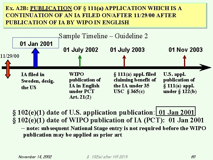 Ex. A 2 B: PUBLICATION OF § 111(a) APPLICATION WHICH IS A CONTINUATION OF Ex. A 2 B: PUBLICATION OF § 111(a) APPLICATION WHICH IS A CONTINUATION OF