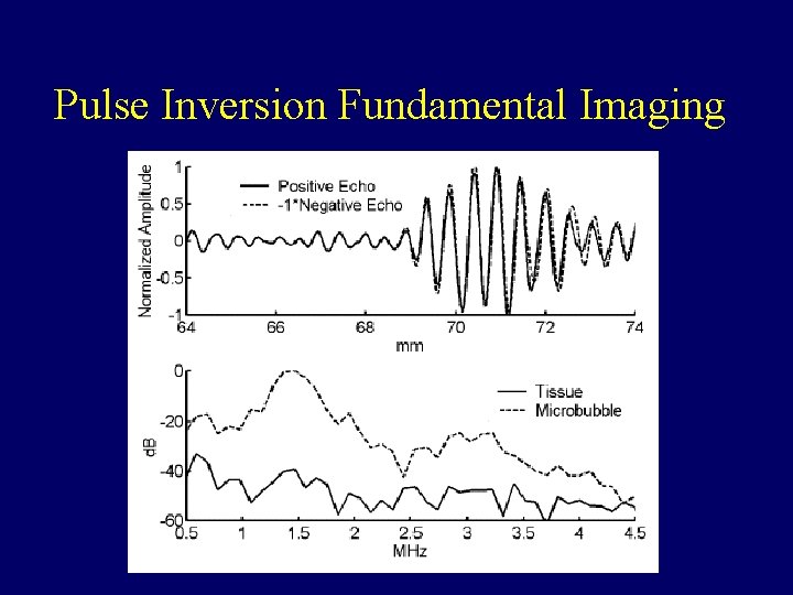 Pulse Inversion Fundamental Imaging 