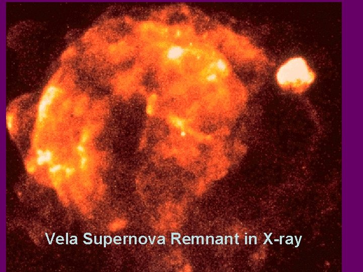 Vela Supernova Remnant in X-ray 