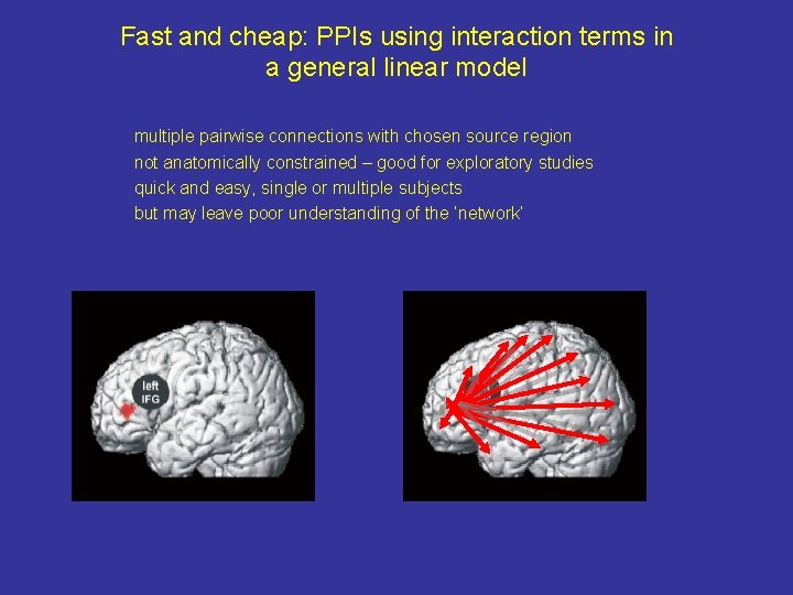 Fast and cheap: PPIs using interaction terms in a general linear model multiple pairwise
