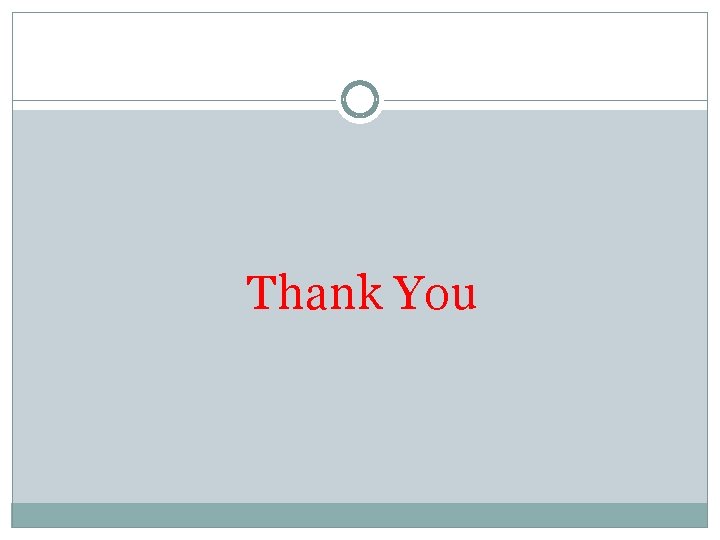 Thank You Thank You