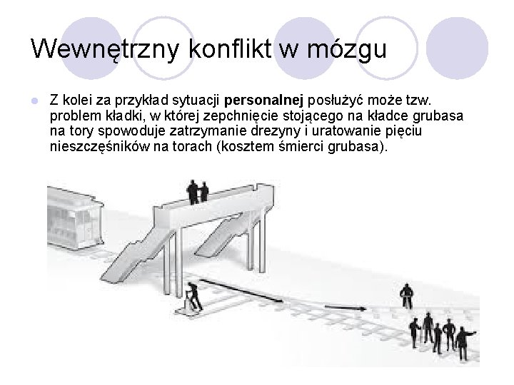 Wewnętrzny konflikt w mózgu l Z kolei za przykład sytuacji personalnej posłużyć może tzw.