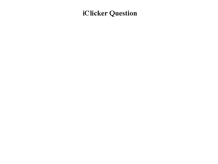 i. Clicker Question The magnetic field is decreasing, what’s the direction of the induced