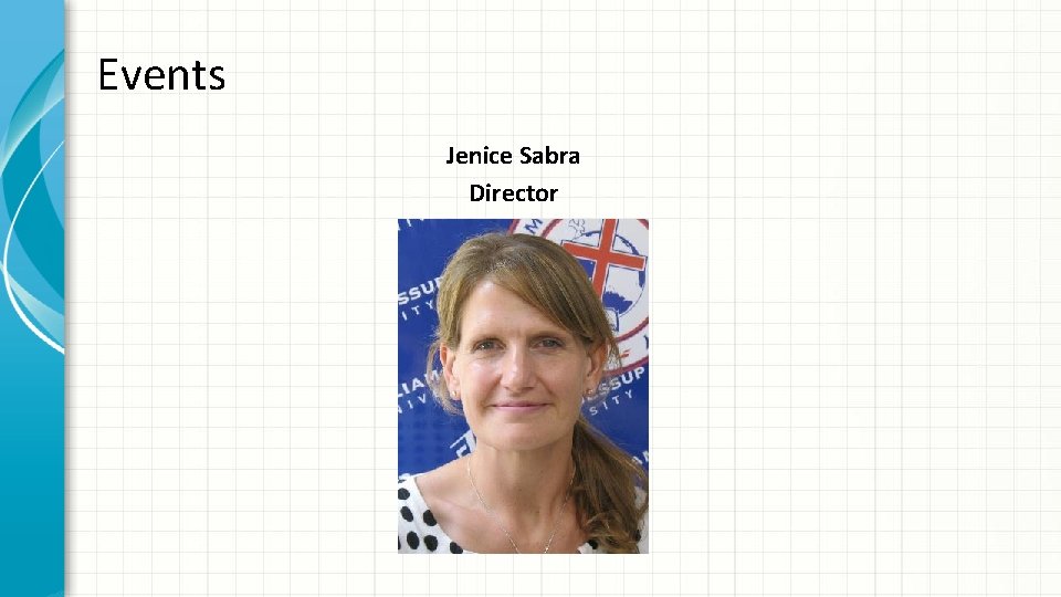 Events Jenice Sabra Director 