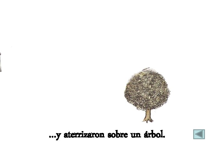 …y aterrizaron sobre un árbol. 
