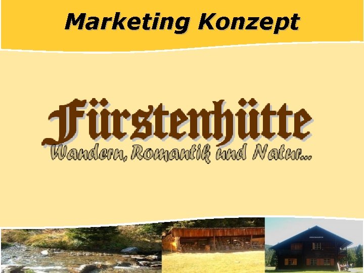 Marketing Konzept 