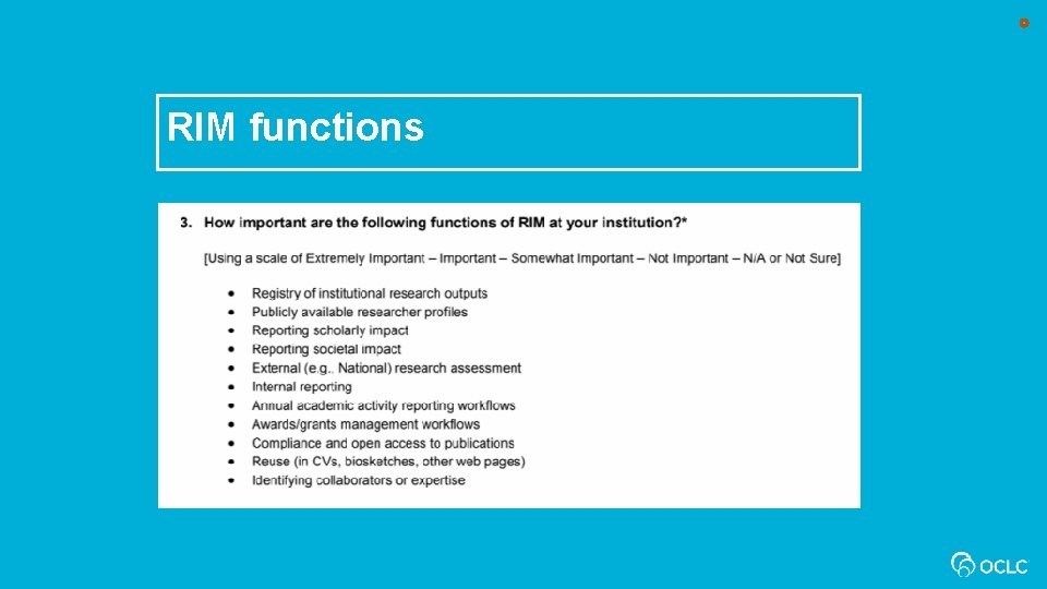 Rim Application Example Practices and Patterns in Research Information Management Findings