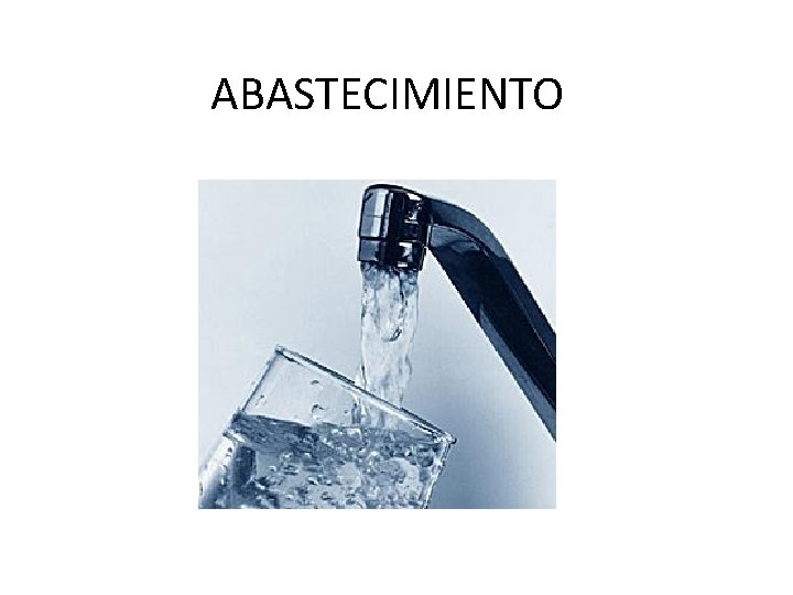 ABASTECIMIENTO ABASTECIMIENTO