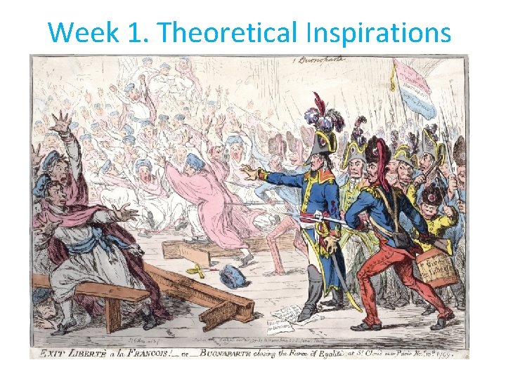 Week 1. Theoretical Inspirations 