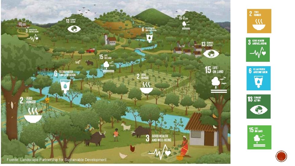 § Fuente: Landscape Partnership for Sustainable Development 