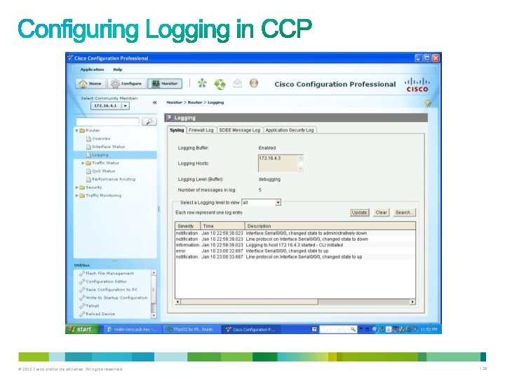 © 2012 Cisco and/or its affiliates. All rights reserved. 128 © 2012 Cisco and/or its affiliates. All rights reserved. 128