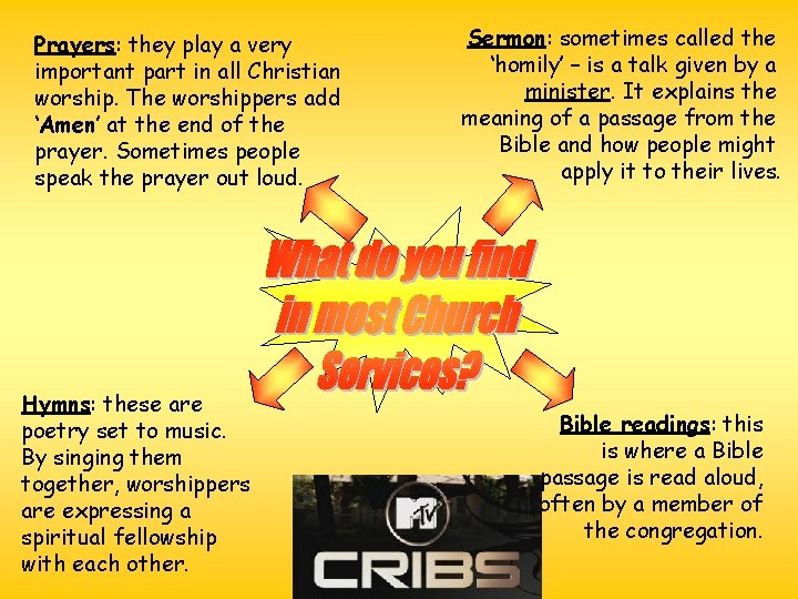 Prayers: they play a very important part in all Christian worship. The worshippers add Prayers: they play a very important part in all Christian worship. The worshippers add