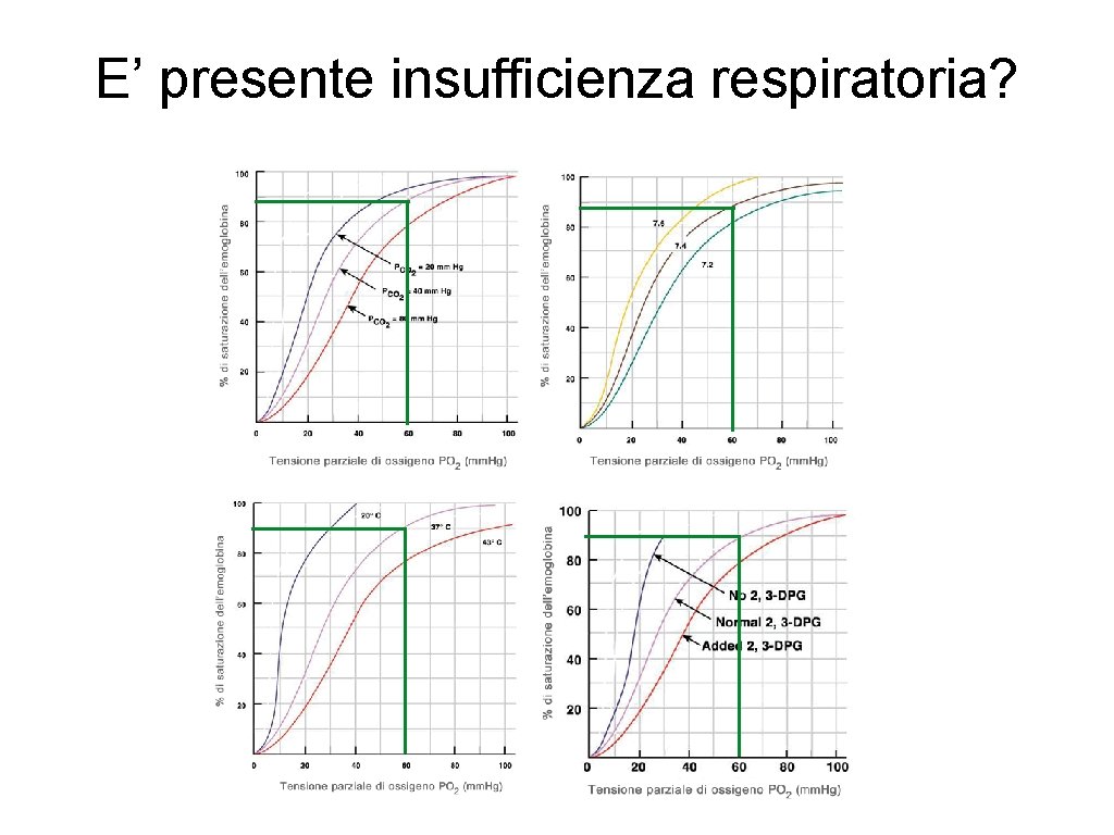 E’ presente insufficienza respiratoria? 