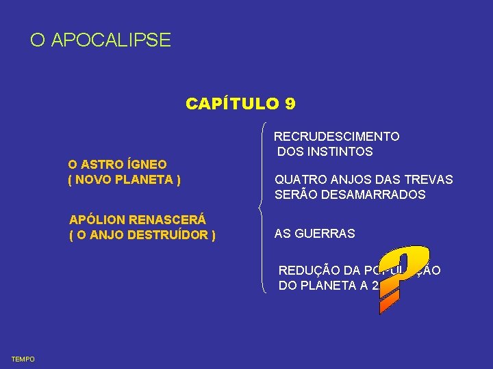 O APOCALIPSE CAPÍTULO 9 O ASTRO ÍGNEO ( NOVO PLANETA ) APÓLION RENASCERÁ (