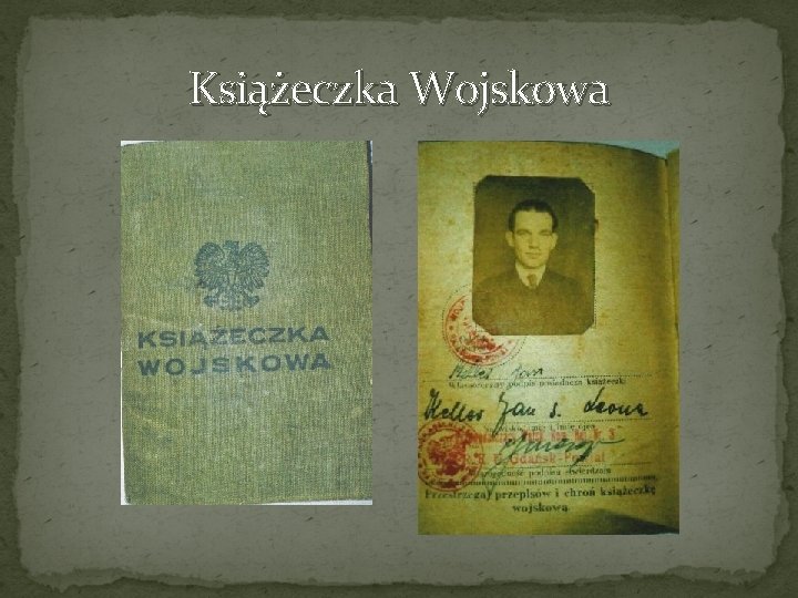 Książeczka Wojskowa 