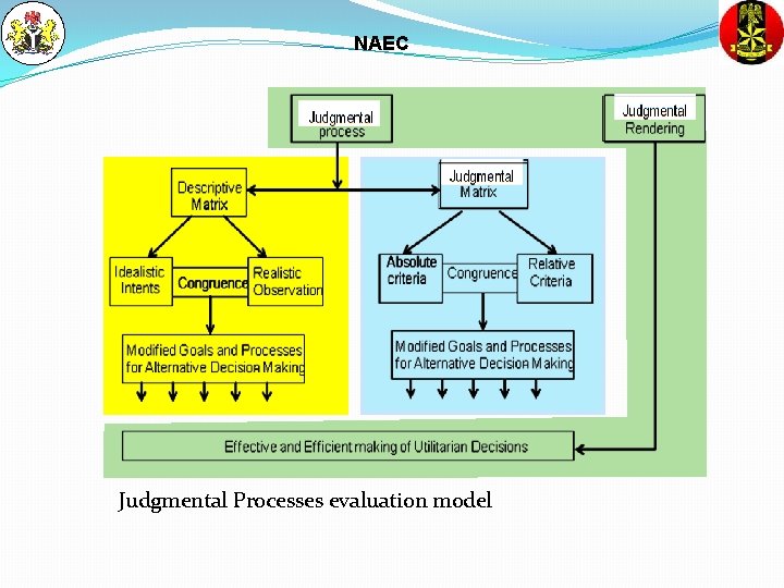 NAEC Judgmental Processes evaluation model 