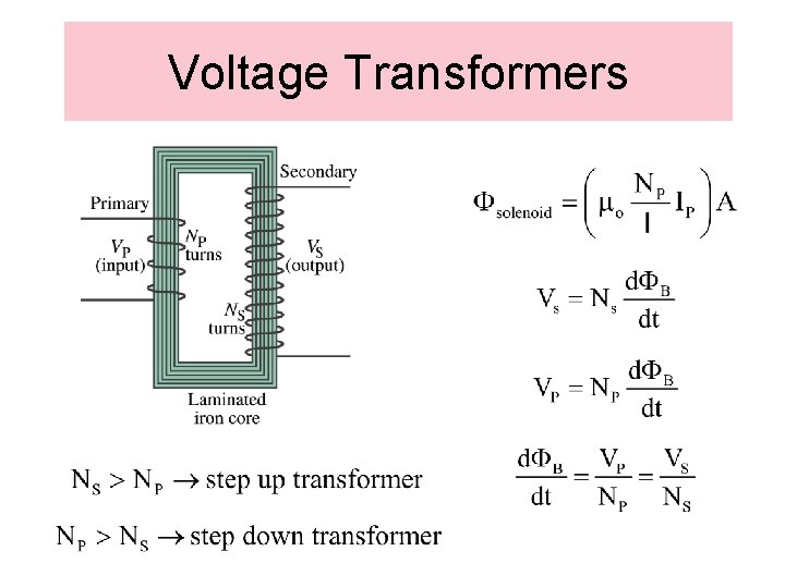 Voltage Transformers 