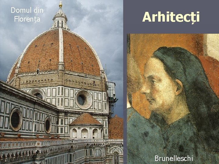 Domul din Florența Arhitecți Brunelleschi 