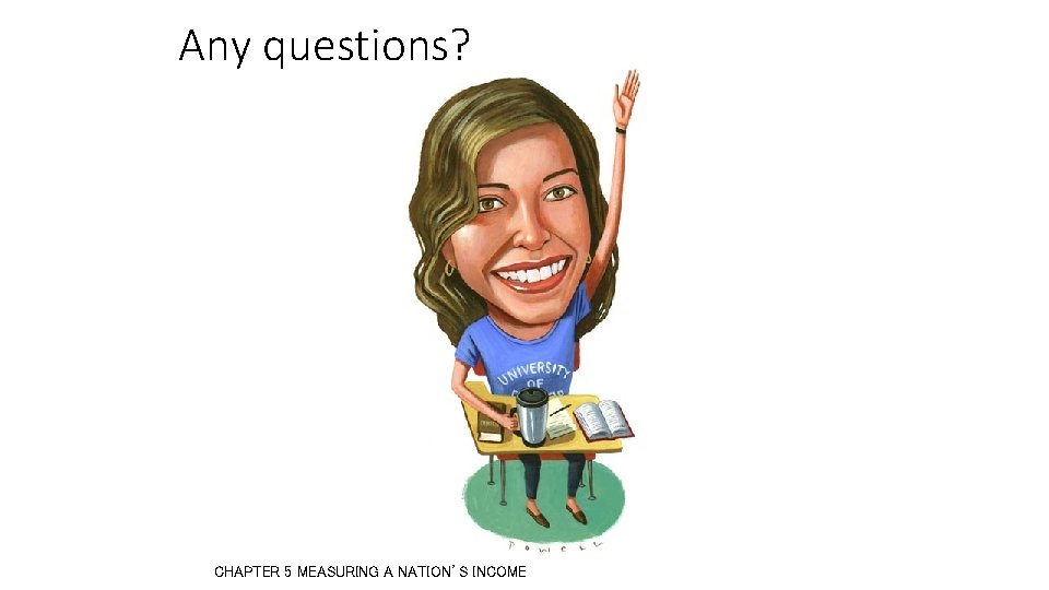 Any questions? CHAPTER 5 MEASURING A NATION’S INCOME Any questions? CHAPTER 5 MEASURING A NATION’S INCOME