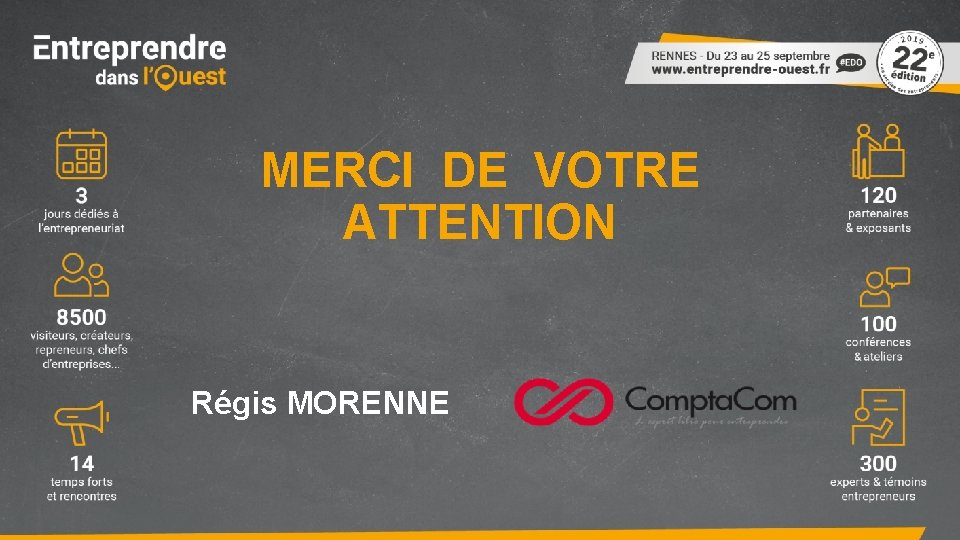 MERCI DE VOTRE ATTENTION Régis MORENNE 