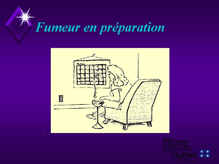 Fumeur en préparation 