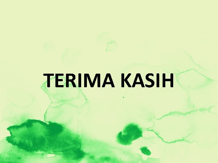 TERIMA KASIH 