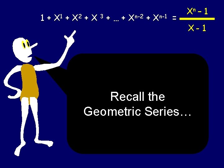 1 + X 2 + X 3 + … + Xn-2 + Xn-1 =