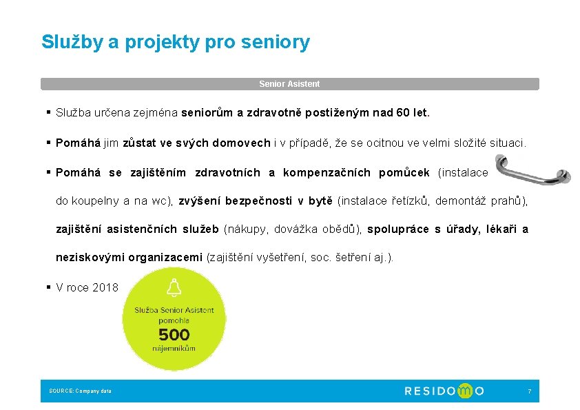 Služby a projekty pro seniory Senior Asistent § Služba určena zejména seniorům a zdravotně Služby a projekty pro seniory Senior Asistent § Služba určena zejména seniorům a zdravotně