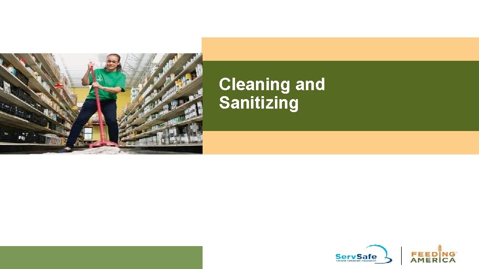 Cleaning and Sanitizing 