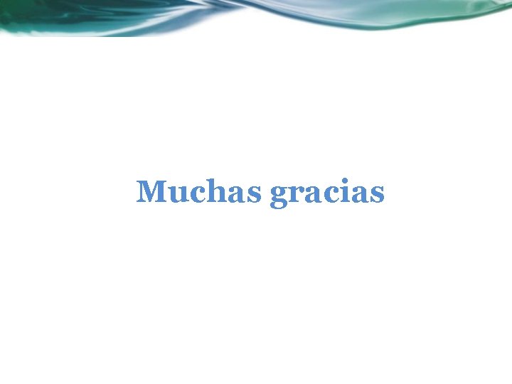 Muchas gracias 