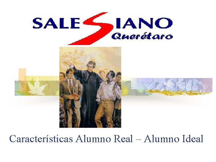 Características Alumno Real – Alumno Ideal 