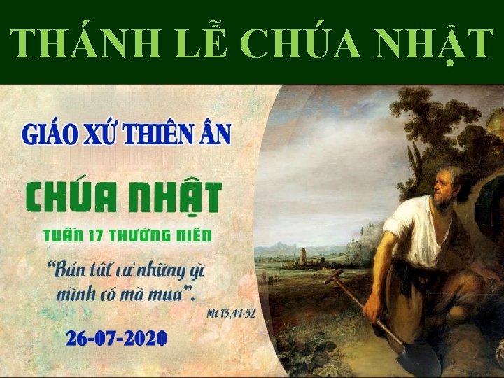 THÁNH LỄ CHÚA NHẬT 