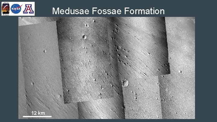 Medusae Fossae Formation 12 km 