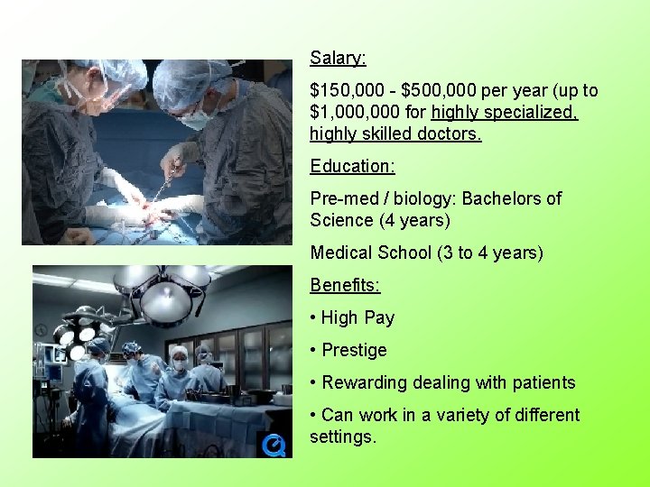 Salary: $150, 000 - $500, 000 per year (up to $1, 000 for highly