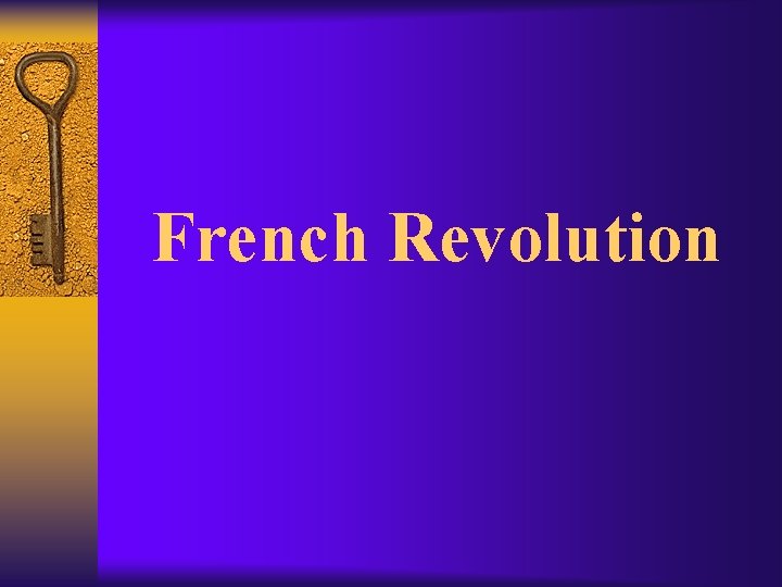 French Revolution 