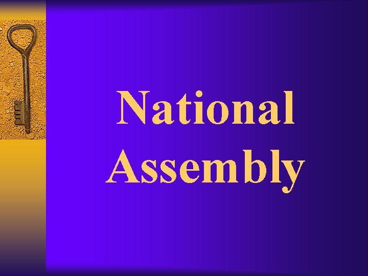 National Assembly 