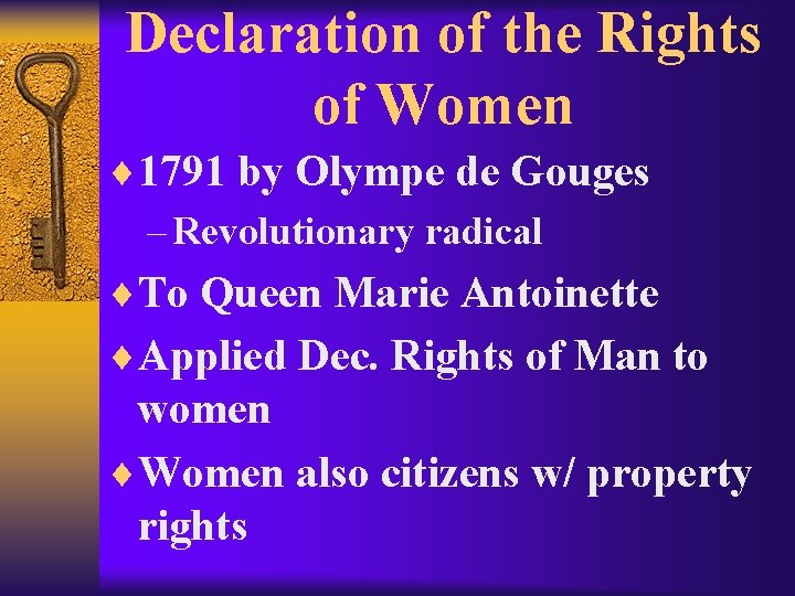 Declaration of the Rights of Women ¨ 1791 by Olympe de Gouges – Revolutionary