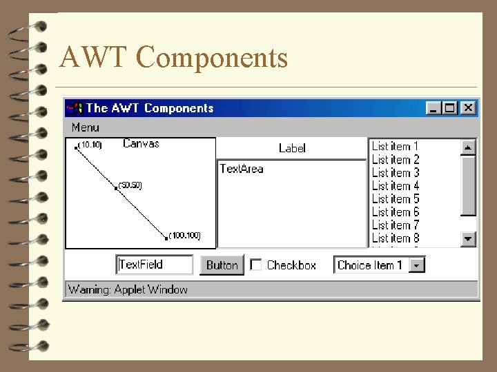 AWT Components 