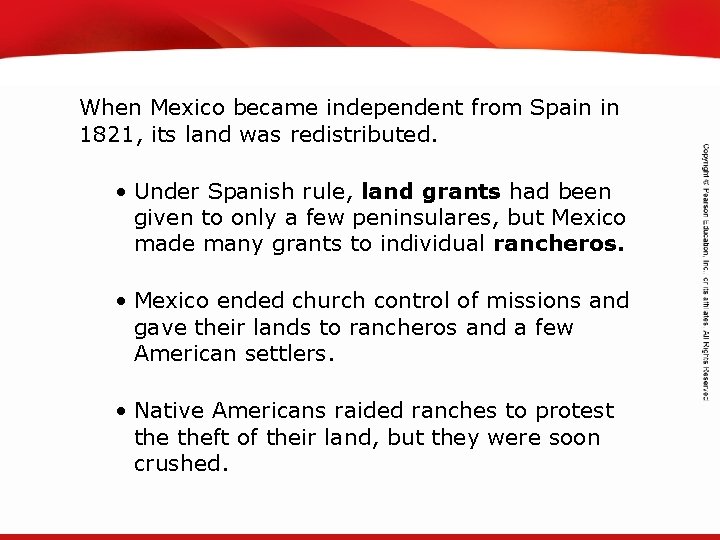 TEKS 8 C: Calculate percent composition and empirical and molecular formulas. When Mexico became