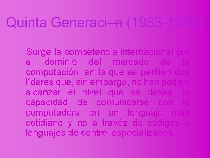 Surge la competencia internacional por el dominio del mercado de la computación, en la