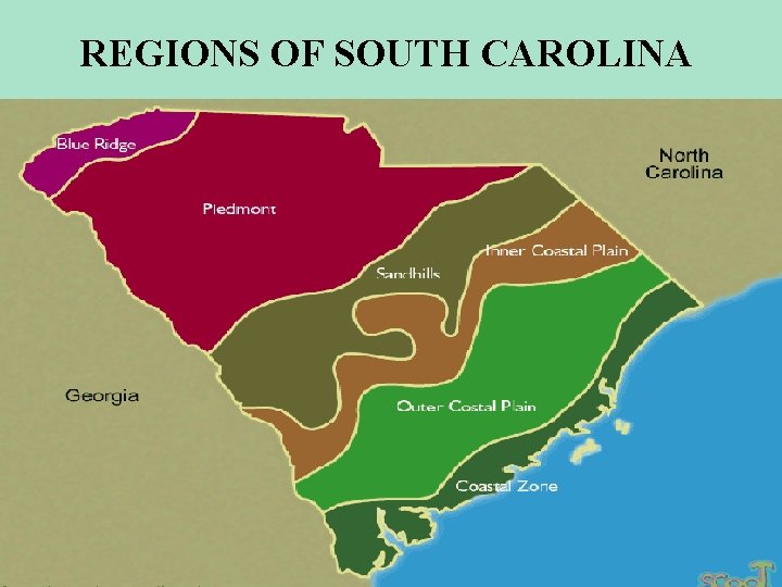  REGIONS OF SOUTH CAROLINA 