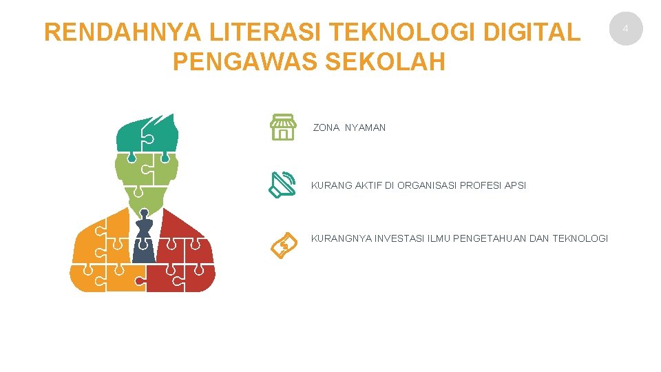 RENDAHNYA LITERASI TEKNOLOGI DIGITAL PENGAWAS SEKOLAH ZONA NYAMAN KURANG AKTIF DI ORGANISASI PROFESI APSI