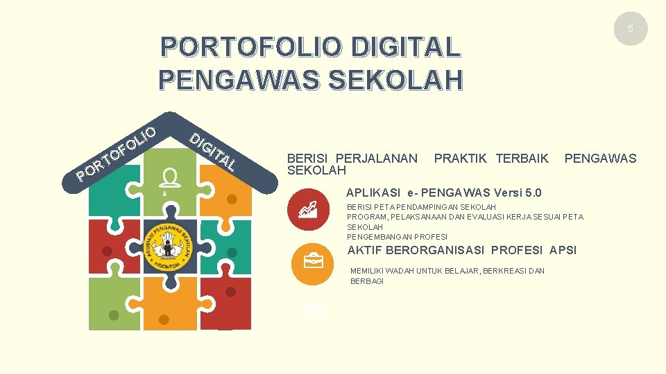 5 PORTOFOLIO DIGITAL PENGAWAS SEKOLAH IO L O F O T R O P