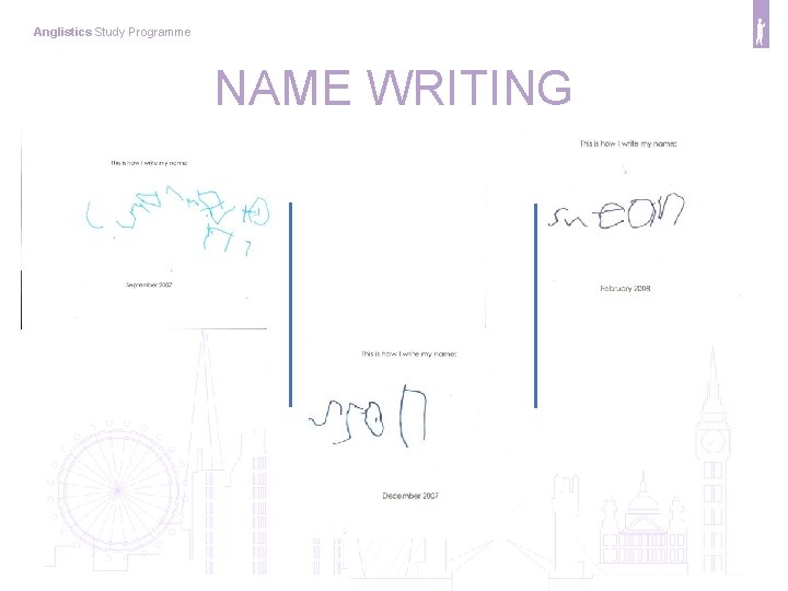 Anglistics Study Programme NAME WRITING 