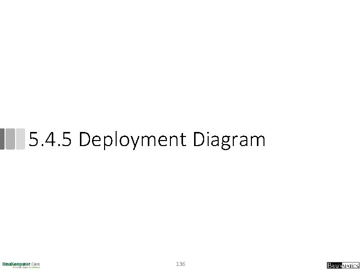 5. 4. 5 Deployment Diagram 136 