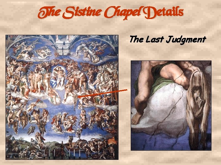 The Sistine Chapel Details The Last Judgment 