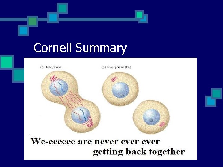 Cornell Summary 