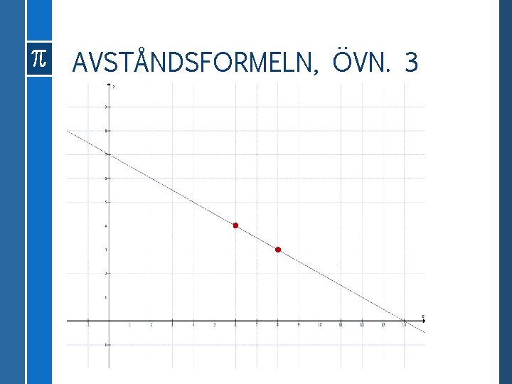 AVSTÅNDSFORMELN, ÖVN. 3 