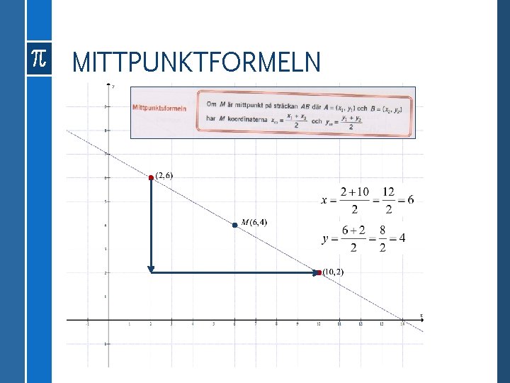 MITTPUNKTFORMELN 