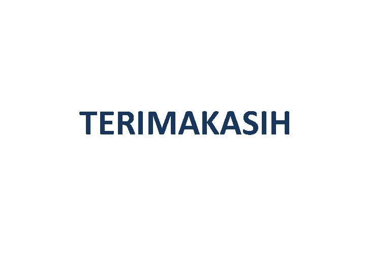 TERIMAKASIH 